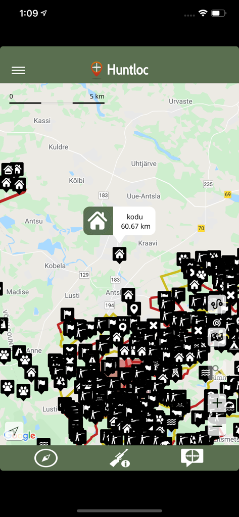 Huntloc - hunting app - Navigation App | MWM