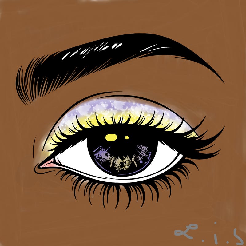 eye closed realistic