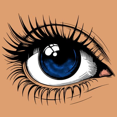 realistic eye