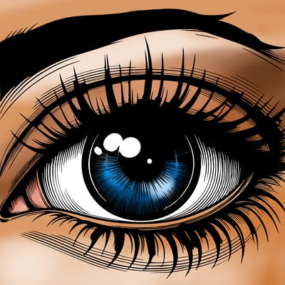realistic eye