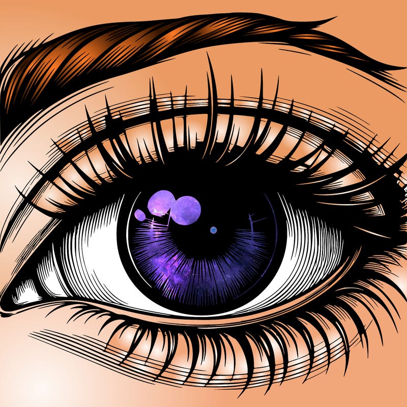 realistic eye