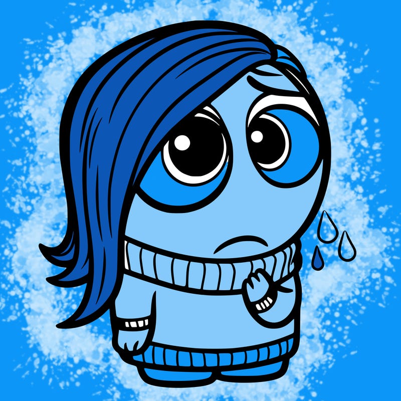 sadness of. in side out