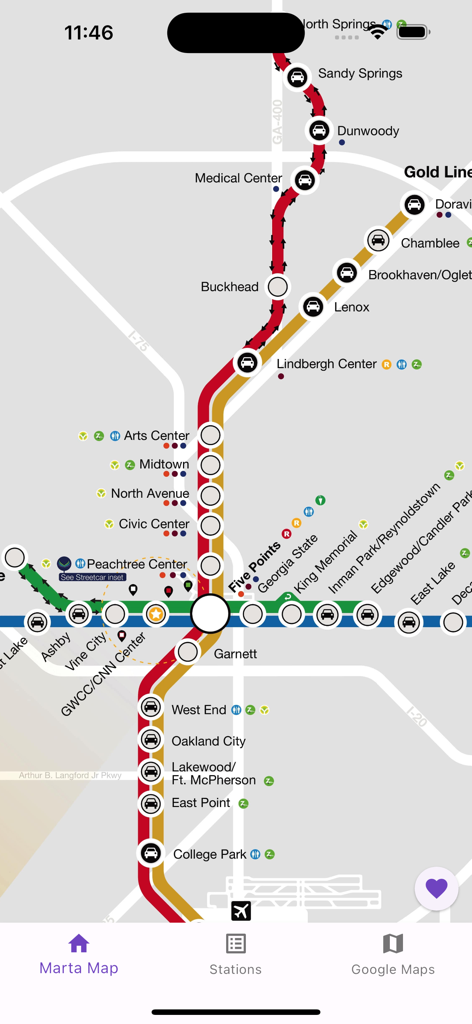 Marta ATL - Travel App | MWM