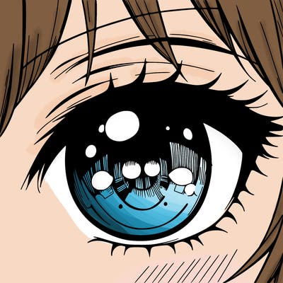 anime eye