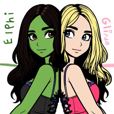 a realistic girl split