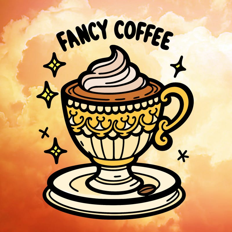 fancy coffee