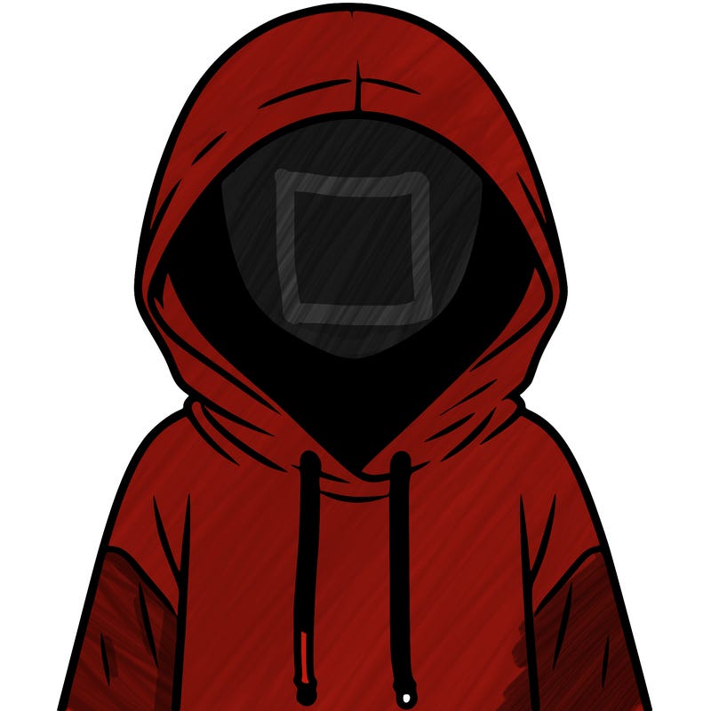 faceless girl in hoodie