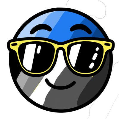 emoji with sunglasses
