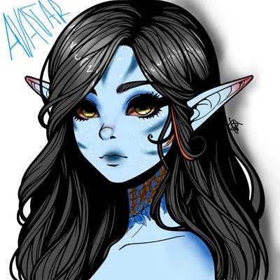 elf girl realistic dark fantasy