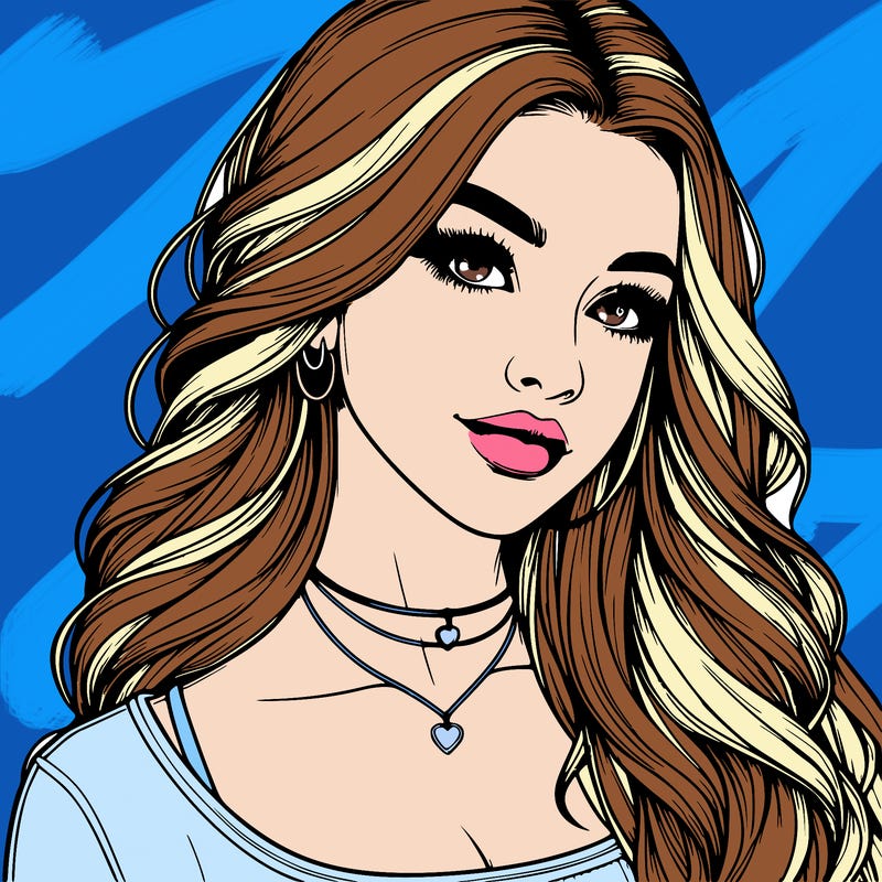 detailed realistic girl