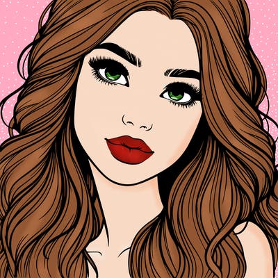 beautiful realistic girl