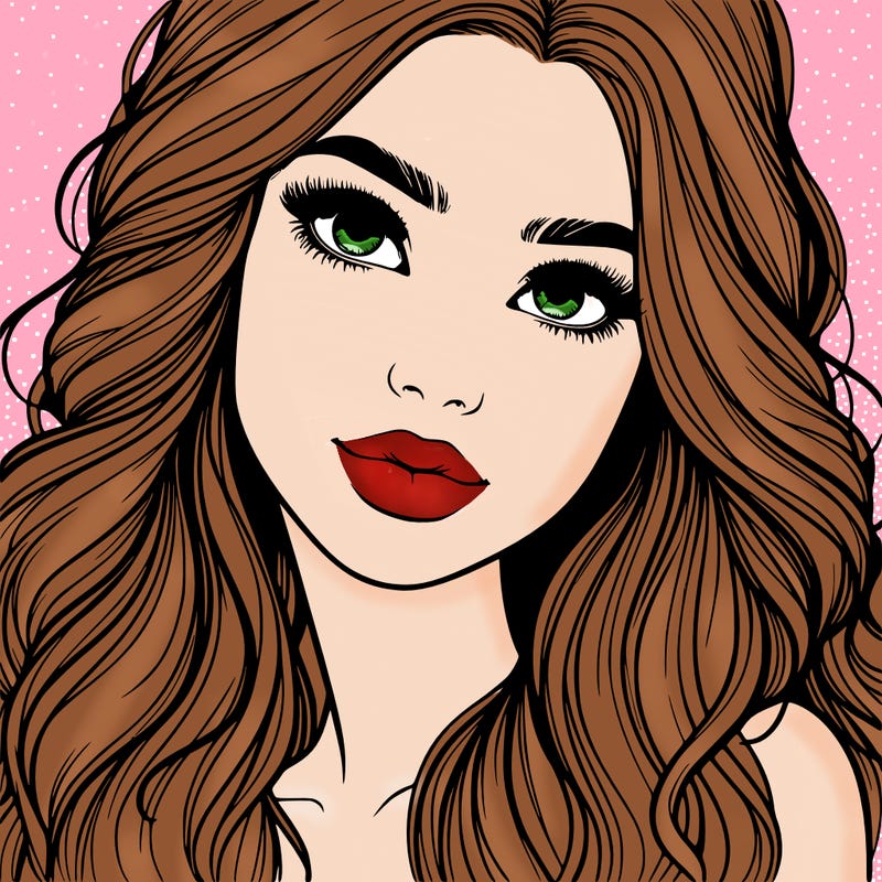 beautiful realistic girl