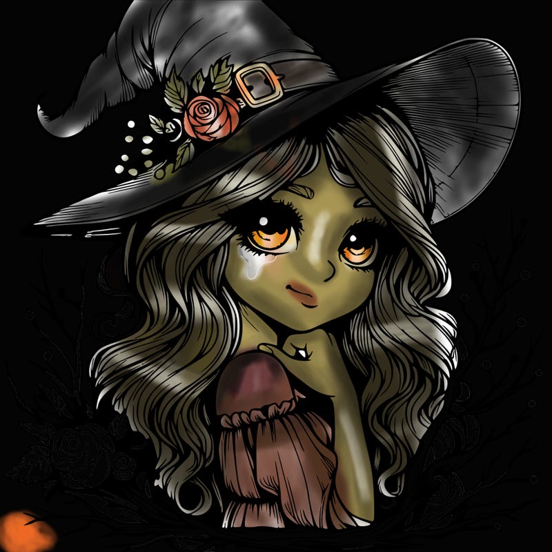realistic witch