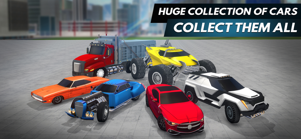 Driving Academy 2: 3D Car Game - Una diversa colección de coches y camiones 3D en Academia de Conducción 2