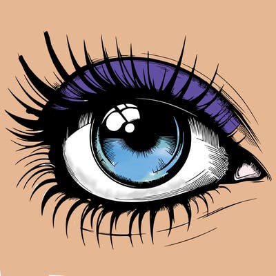realistic eye