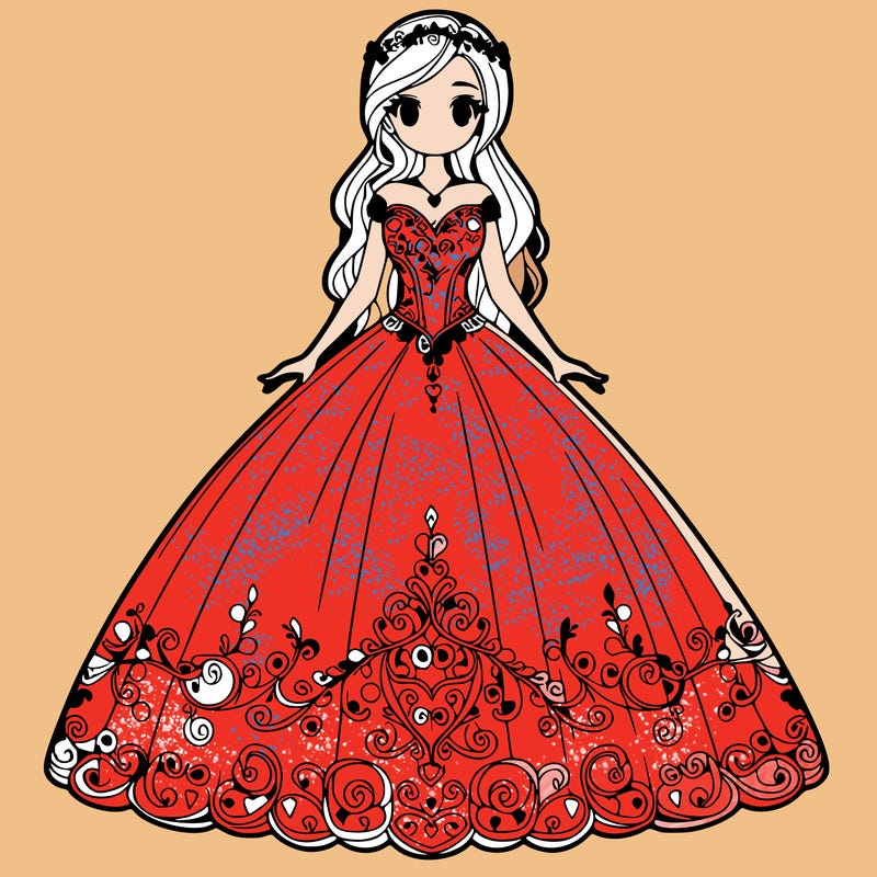 beautiful wedding gown