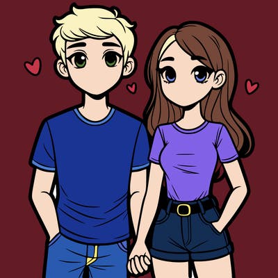 boyfriend and girlfriend