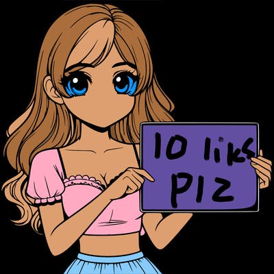 realistic pretty girl holding blank sign