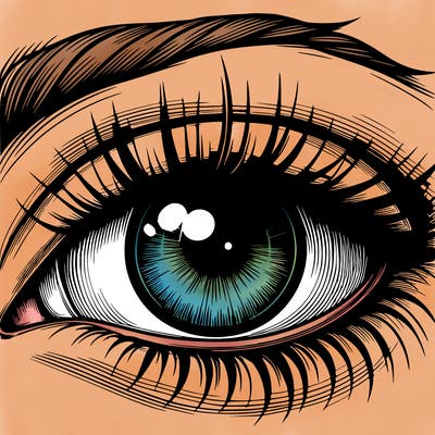 realistic eye