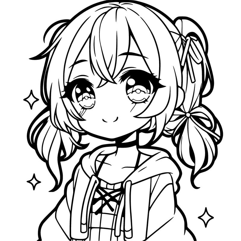 cute beautiful anime girl