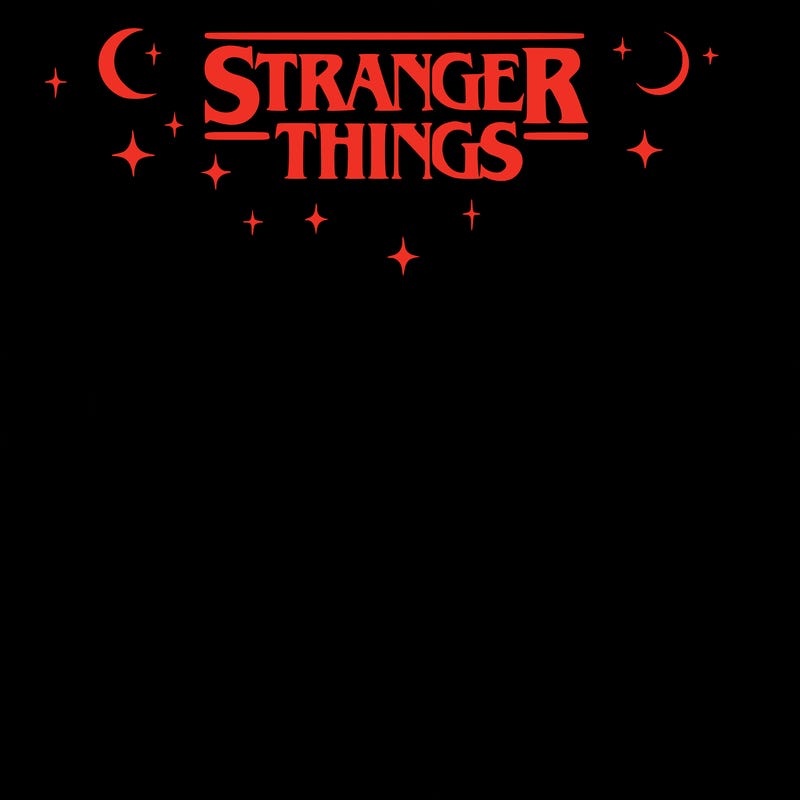 stranger things poster