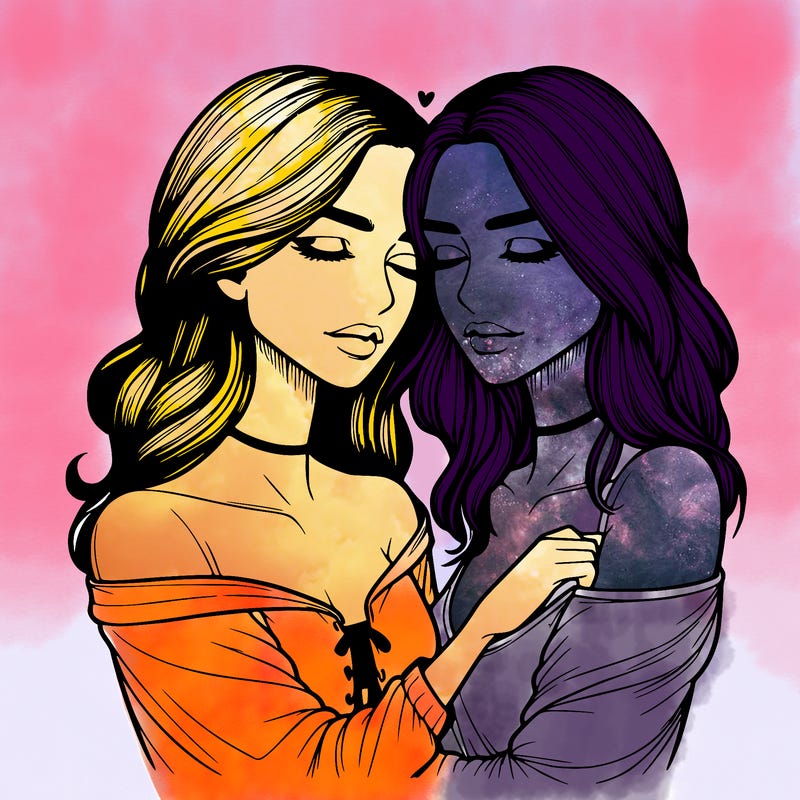 realistic girls in love