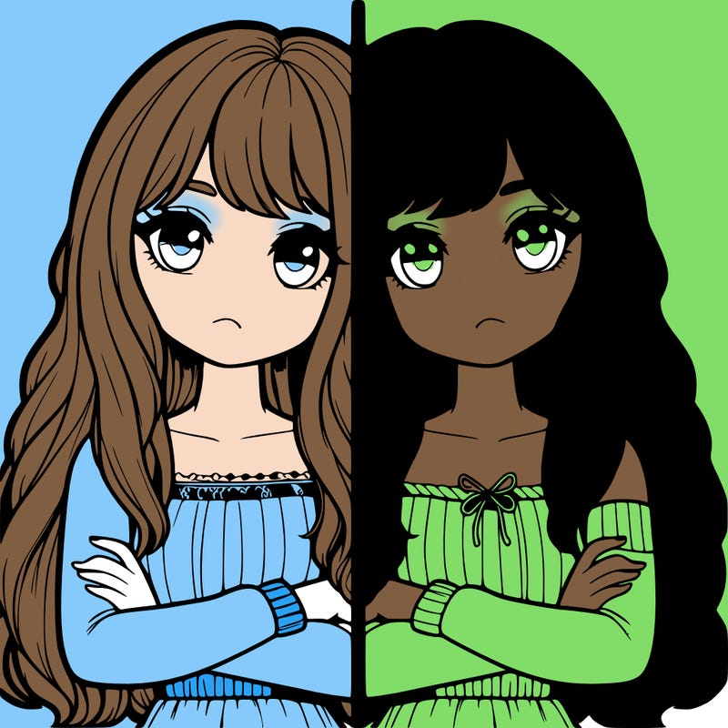 realistic girls split