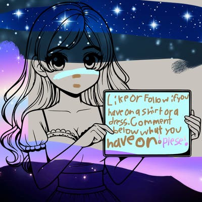 realistic pretty girl holding blank sign