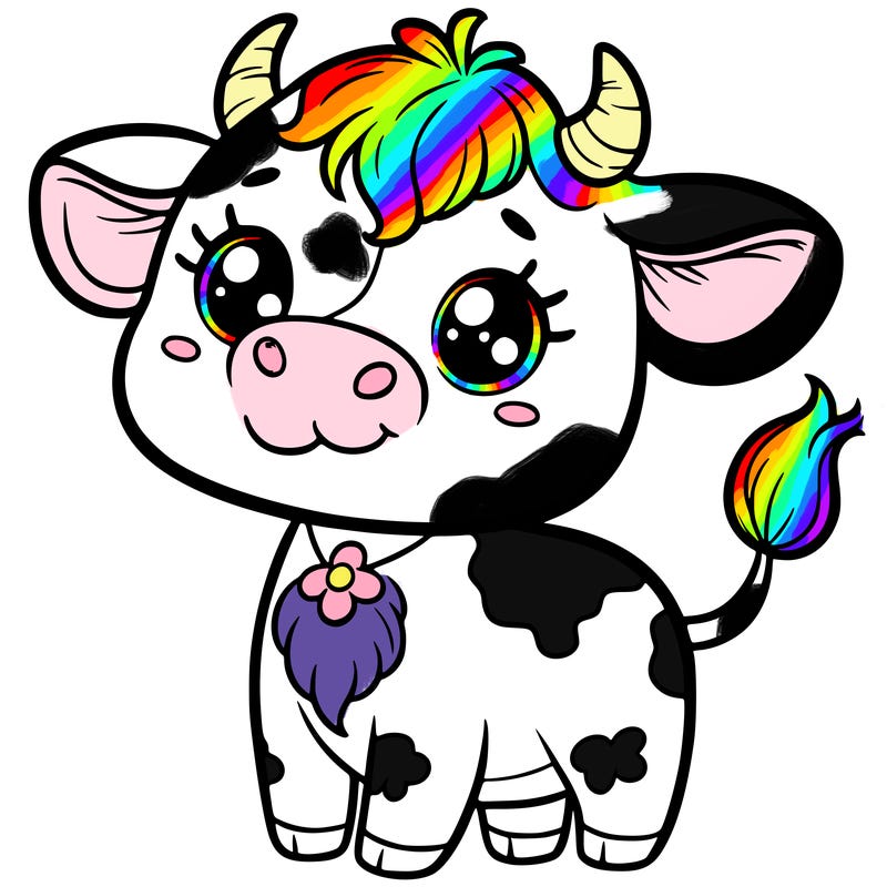 cute cow