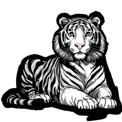 realistic tiger