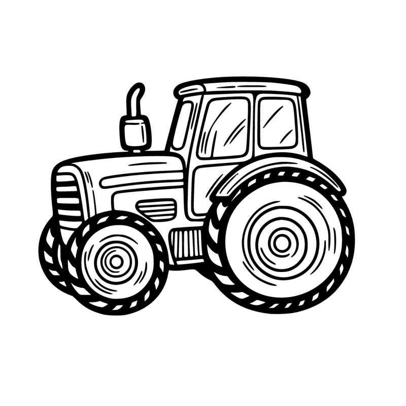 a tractor