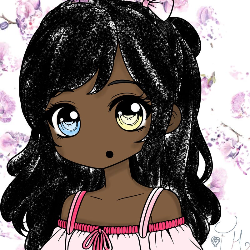 cute realistic girl