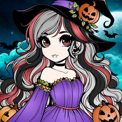 realistic girl halloween