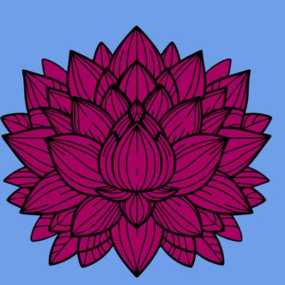 lotus flower mandala