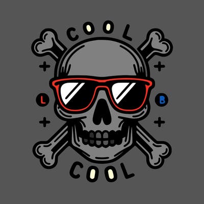 cool skull logos