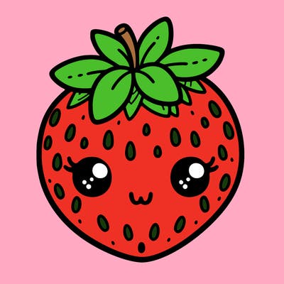 cute strawberry