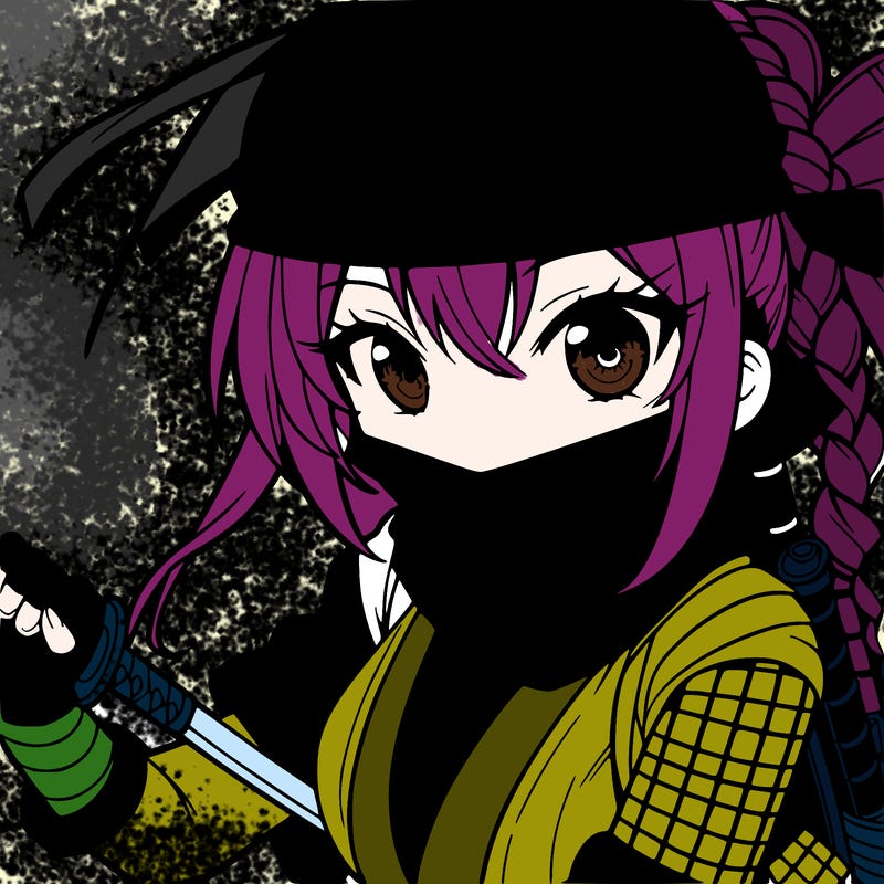 manga girl ninja