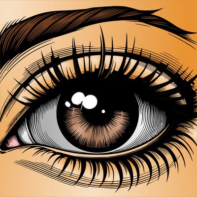 realistic eye