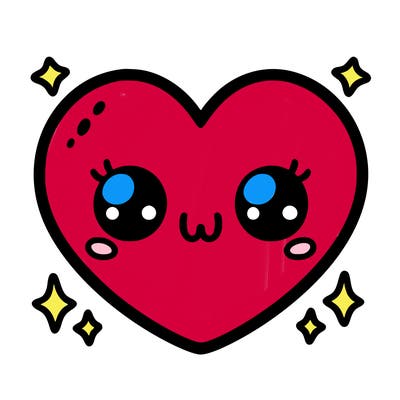 cute love heart