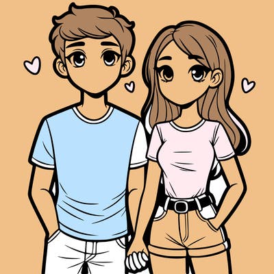 boyfriend and girlfriend