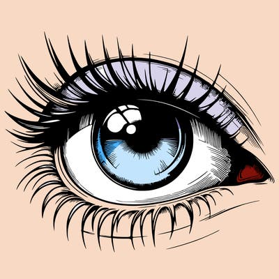 realistic eye