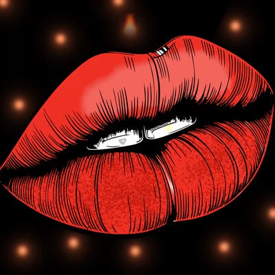 realistic lips