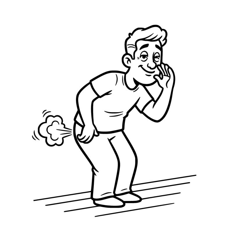 a guy that just farted
