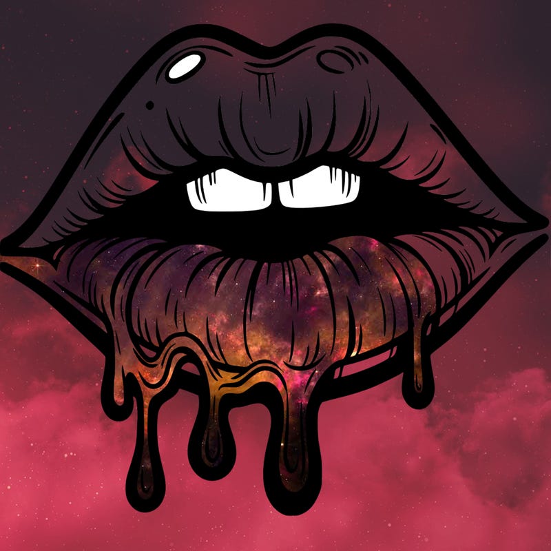 lips that look realistic and drip