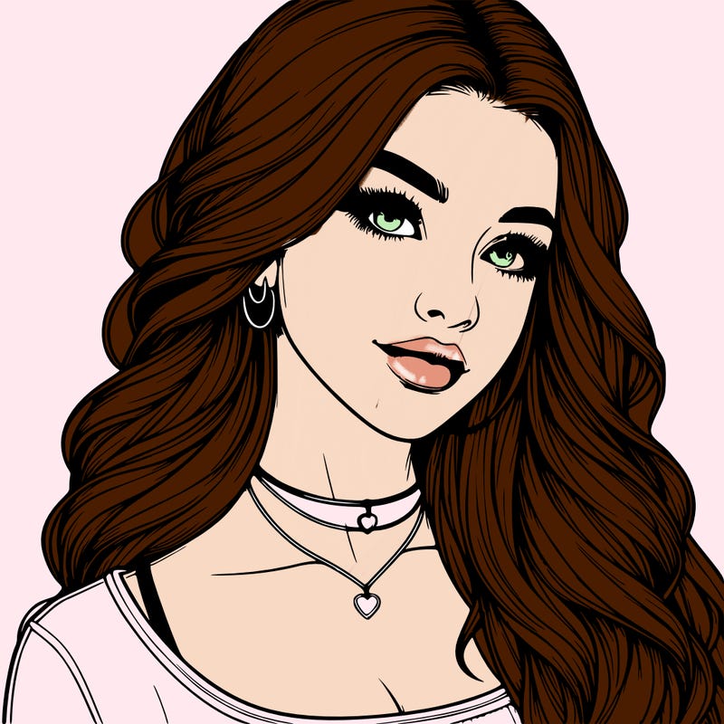 detailed realistic girl