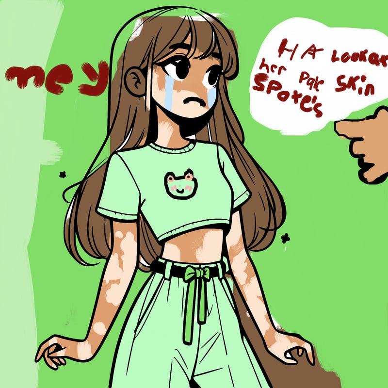 girl in a cute crop top