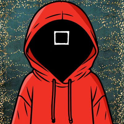 faceless girl in hoodie