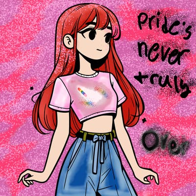 girl in a cute crop top