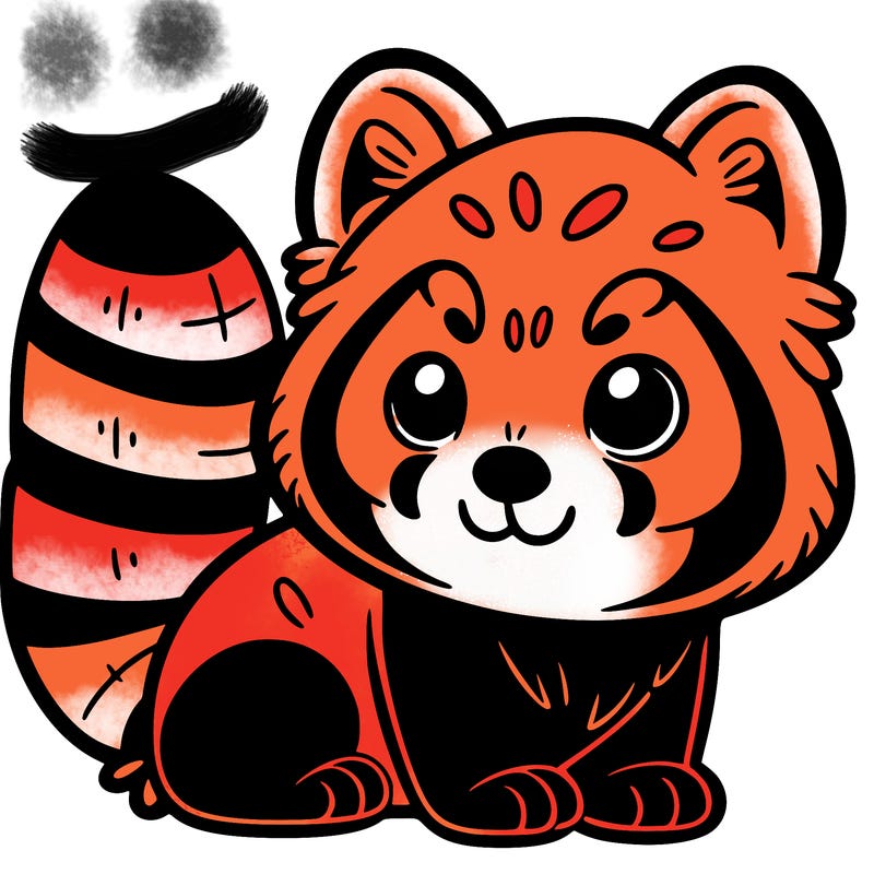 red panda