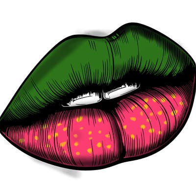 realistic lips